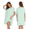 AVIIER 100% Cotton Hospital Gowns for Women Open Back Tear