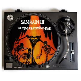 Universal SAMHAIN Turntable Slipmat for Vinyl Records 12" DJ Slip Mat misfits danzig punk