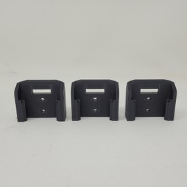 Fits Hercules 12v Battery Holder Mount Black 3 Organizers