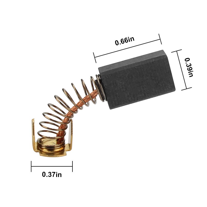 LanKstet Carbon Motor Brush 089006017092（2 pcs) Fits for Ridgid Ryobi