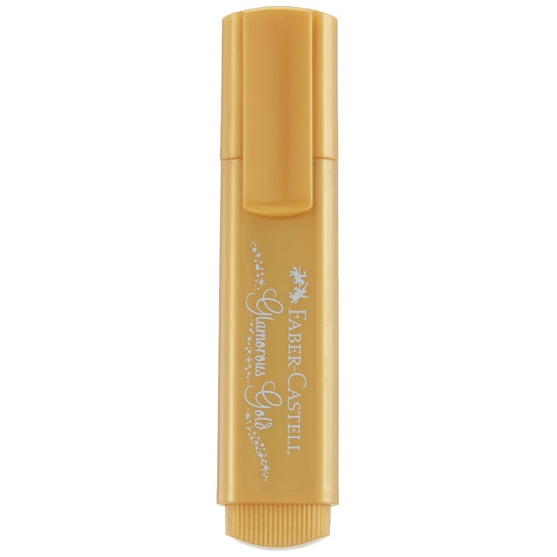 Faber-Castell Highlighter TL 46 Metallic Gold, 10 count (Pack of