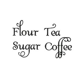 Grey - Set of 4 Canister Labels Vinyl Stickers - Flour Tea Coffee Sugar - Kitchen -Die Cut Decals - Swash