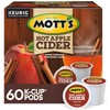 Mott's Hot Apple Cider, 60 Count (6 Packs of 10)