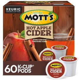 Mott's Hot Apple Cider, 60 Count (6 Packs of 10)
