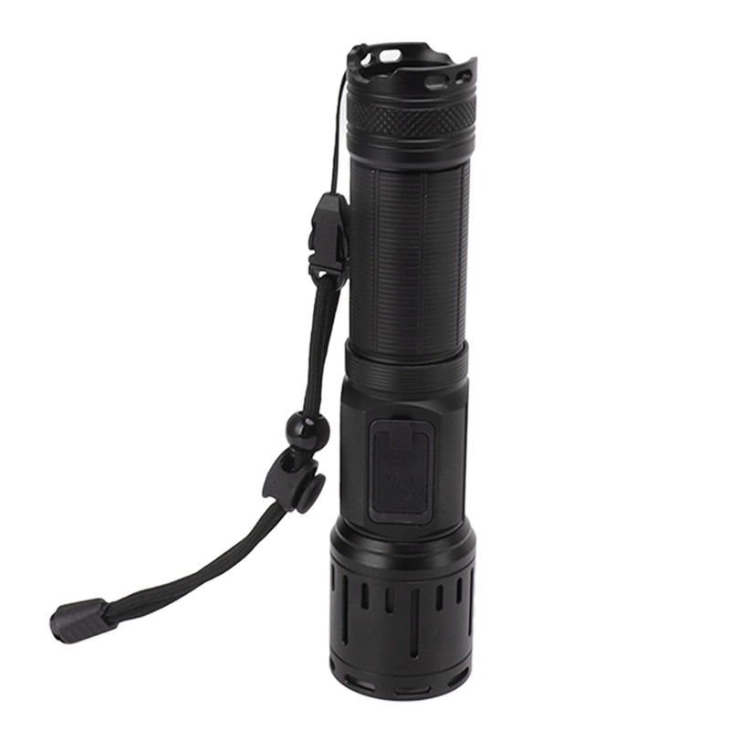 Super Bright Flashlight 7 Modes Waterproof LED Rechargeable Handheld Flashlight
