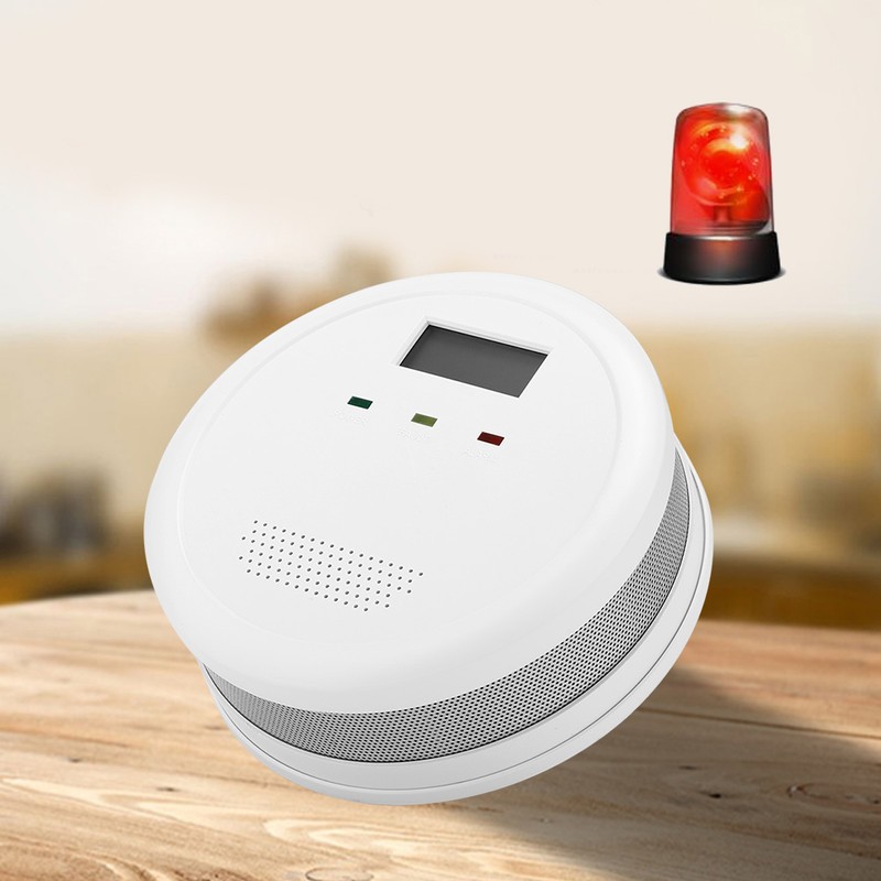 jkd-620c White Carbon Monoxide Alarm Apparatus High Sensitivity Intelligent Alarm