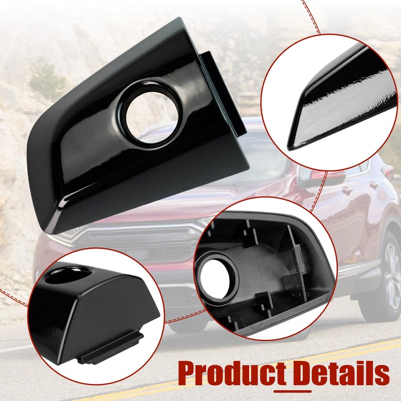 Geehery Front Left Outer Door Handle Lock Cylinder Cover Driver