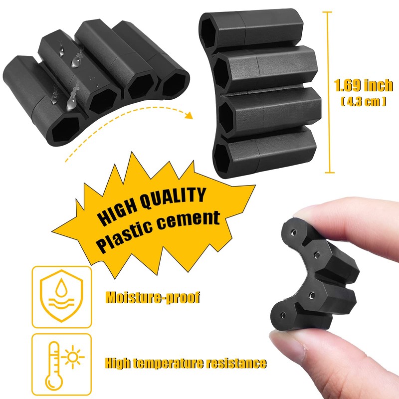 2 Pack Upgraded Magnetic Bits Holster Attach to Drill,Universal Fit
