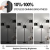 Dimmable Floor Lamp - 3 Lights Arc Floor Lamps for