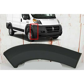 FOR DODGE RAM PROMASTER 2019-2022 FRONT BUMPER MOLDING TRIM FENDER FLARE RIGHT PASSENGER