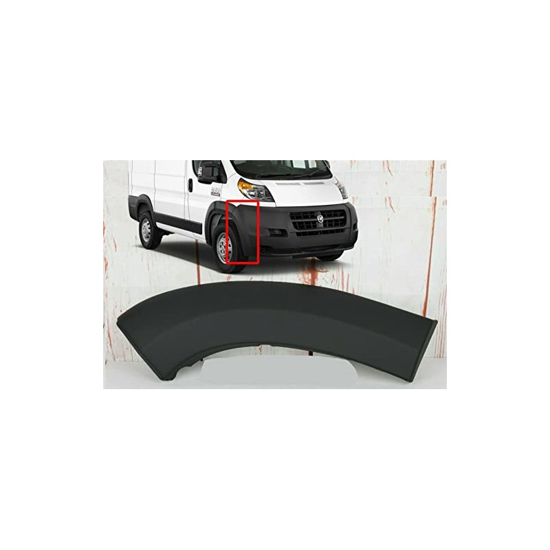 FOR DODGE RAM PROMASTER 2019-2022 FRONT BUMPER MOLDING TRIM FENDER