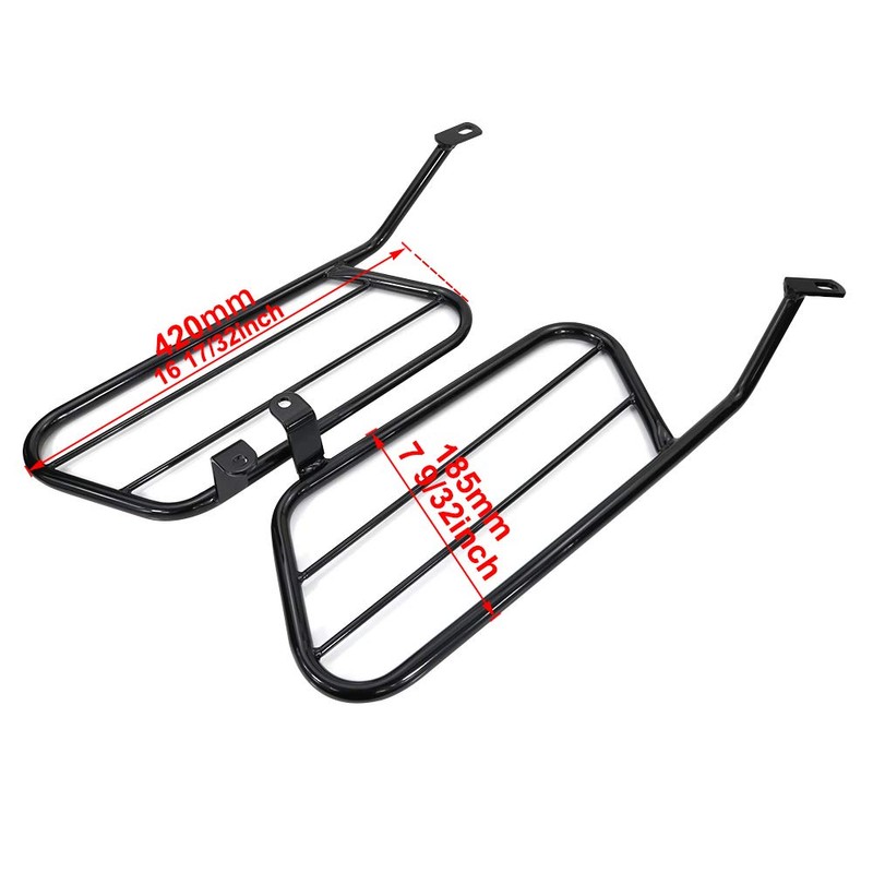 Xitomer Saddlebag Support Racks Fit for KLR650 1987-2018 Gen1 Gen2