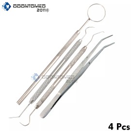 ODM Dental Pick & Mirror Set Tool Sculpture Instrument Oral Kit Tooth Teeth,PR-162