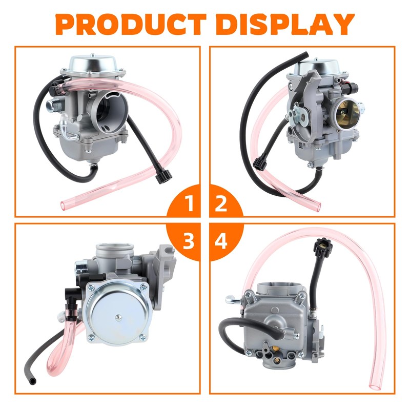 GoaMotors 15004-Y004 Carburetor Fit for Kawasaki Brute Force 300 2012-2018