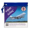 Snopake Flight AirBag Zippa-Bag with Zip Pull and Hanging Loop
