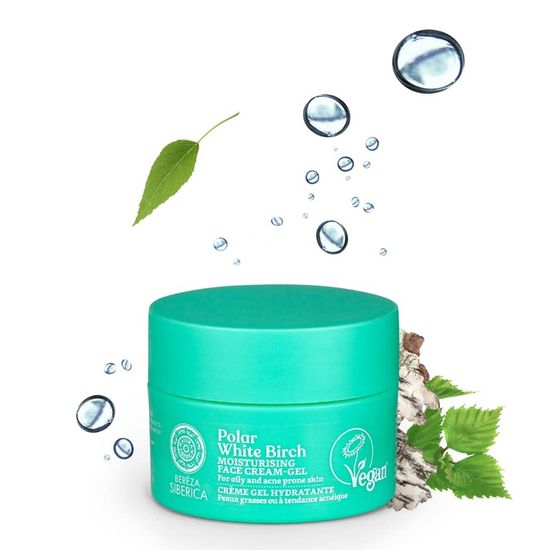 Polar White Birch. Moisturizing face cream-gel