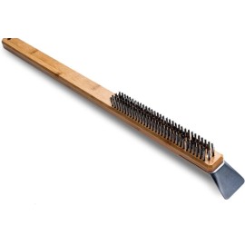 Ooni Pizza Oven Cleaning Brush and Scraper 2 in 1 Wood Oven Accessories