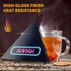 4 x Triangle Coasters - Neon Sign Design Hanna Name