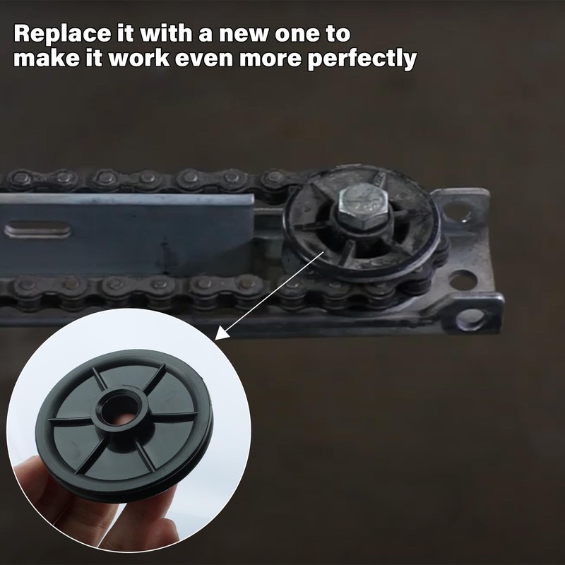 Garage Door Opener Parts 144C56 Chain Cable Idler Pulley Replacement