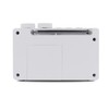 METRONIC 477252 DAB Radio (DAB+, FM, Portable, Block Design) White