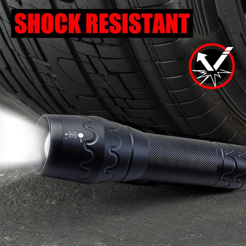 Miuree Single Mode High Lumens Led Flashlight for Outdoor Camping