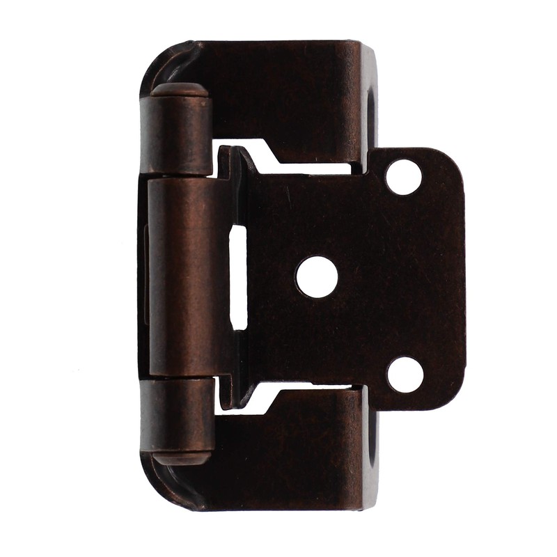 DecoBasics 20 Pack Oil Rubbed Bronze Cabinet Hinges for Cabinet