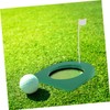WOONEKY Refine Your Game 3pcs Golf Putting Cup Flag Set