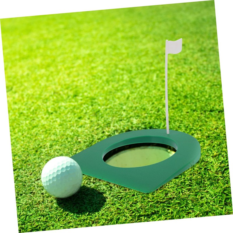 WOONEKY Refine Your Game 3pcs Golf Putting Cup Flag Set