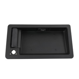 JDMSPEED New Rear Cargo Door Handle & License Plate Tag Bracket Replacement for Ford Van E150 E250 E350