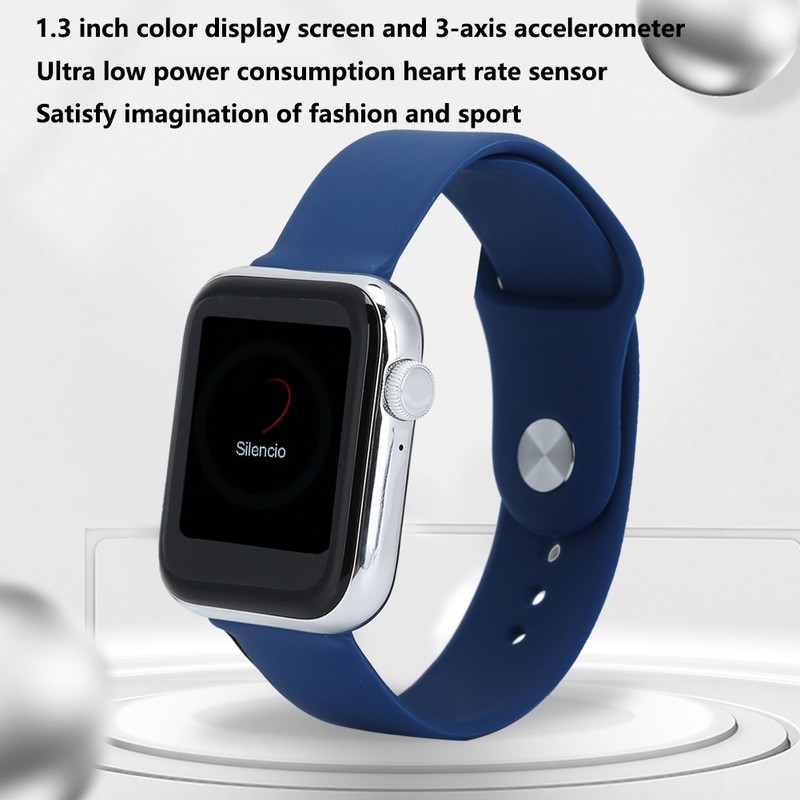 X2 Bluetooth 5.0 Smartwatch 1.3 Inch IPS IP68 Waterproof Heart