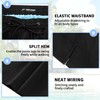 Mens Swim Trunks with Compression Liner, Men Bathing Suit with