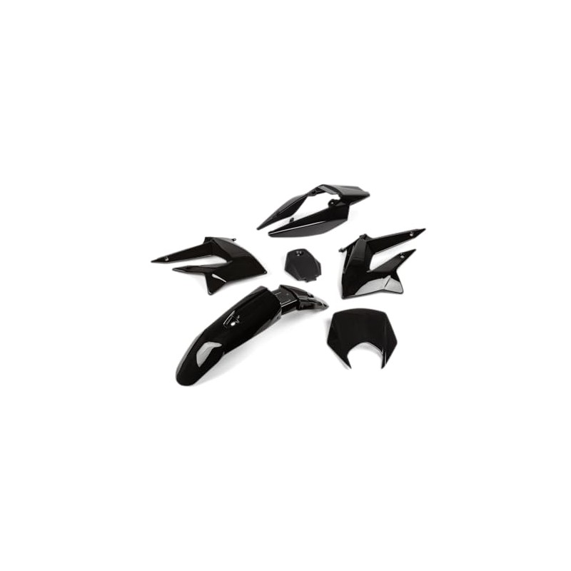 Derbi DRD X-Treme 2011-2017 Fairing Kit 6-Piece Black