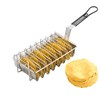 Taco Fryer Basket, Deep Fryer Taco Holder Basket V-Shaped Taco