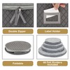 Fine China Storage - Set of 4 Quilted Cases for