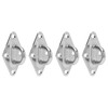 10Pcs Eye Plate 316 Stainless Steel Heavy Duty Suspension Pad