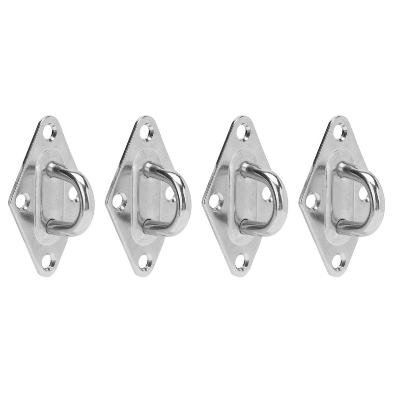 10Pcs Eye Plate 316 Stainless Steel Heavy Duty Suspension Pad