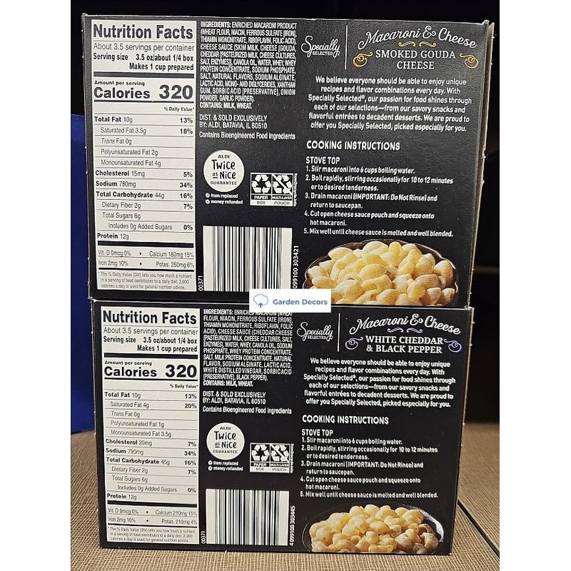 Specially Selected Macaroni & Cheese Smoke Gouda Chesse and White