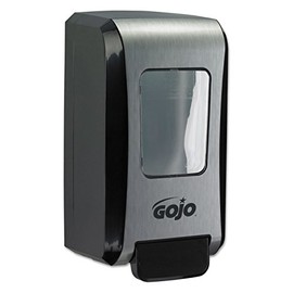 Gojo 527106 FMX-20 Soap Dispenser 2000 ml 6 1/2 x 4 7/10 x 11 7/10 Black/Chrome 6/Carton