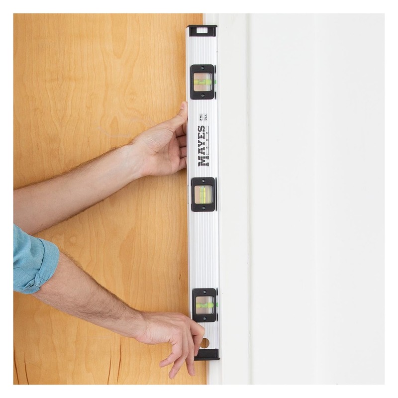 Mayes 10112 Aluminum 24 Inch Level, Made in USA 2