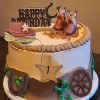 Decoración Pastel De Vaquero Del Oeste Para Fiesta Cumpleaño Rdffcoo