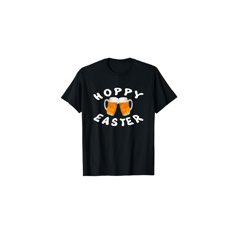 Hoppy Easter April Fools Day Easter Funny Pun Beer Shirt