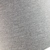 Modern and Sleek 30cm Light Charcoal Grey Linen Fabric Drum
