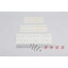 Parts & Accessories 20Pcs/Lot Paper Hinges/Hinge Folding Leaf/aileron Tail Wing