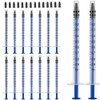 Gufastoe Pack of 100 1 ml Syringe with Protective Caps