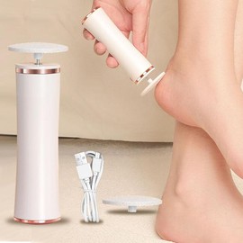 Electric Foot File, 1 Box Rechargeable Foot Dead Skin Remover, Portable Automatic Foot Grinder, Pedicure Tool for Home Use