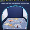 Padded Travel Cot Sheet Fitted 95x65 cm, Breathable Thick Baby
