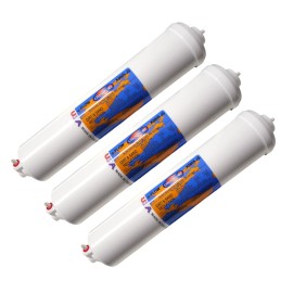Omnipure K5605-JS Inline Sediment Filter 5mic - 12 x 2.5 Port 1/4 QC