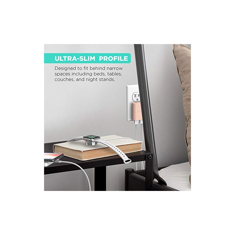 Cargador de Pared USB iHome de 2 Puertos: Cargador USB