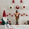 Falafoty Wooden Nutcracker Christmas Nutcracker Figure 30 cm Soldier Nutcracker