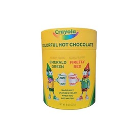 Colorful Hot Chocolate - Emerald Green & Firefly Red- 8 oz (227 grams) - Magical Color-Changing Cocoa Mix (Medium, Emerald Green & Firefly Red)